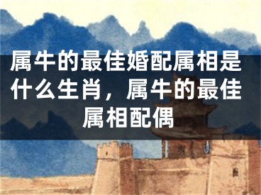 属牛的最佳婚配属相是什么生肖，属牛的最佳属相配偶