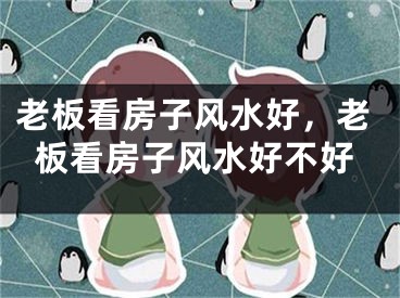 老板看房子风水好，老板看房子风水好不好