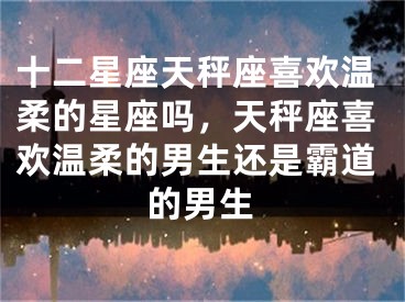 十二星座天秤座喜欢温柔的星座吗，天秤座喜欢温柔的男生还是霸道的男生