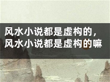 风水小说都是虚构的，风水小说都是虚构的嘛