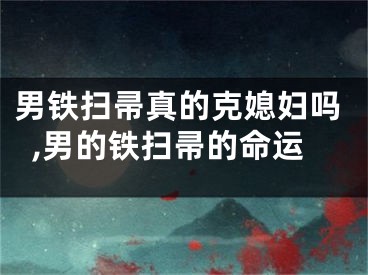 男铁扫帚真的克媳妇吗,男的铁扫帚的命运