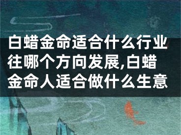 白蜡金命适合什么行业往哪个方向发展,白蜡金命人适合做什么生意