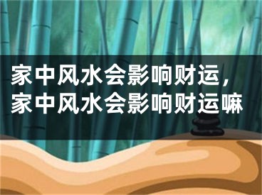 家中风水会影响财运，家中风水会影响财运嘛