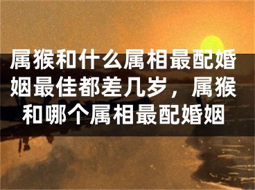 属猴和什么属相最配婚姻最佳都差几岁，属猴和哪个属相最配婚姻