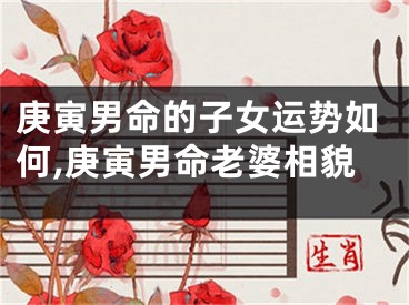 庚寅男命的子女运势如何,庚寅男命老婆相貌