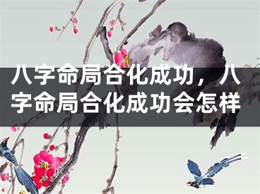八字命局合化成功，八字命局合化成功会怎样