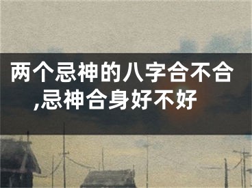 两个忌神的八字合不合,忌神合身好不好 