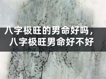 八字极旺的男命好吗，八字极旺男命好不好