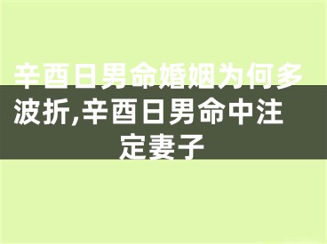 辛酉日男命婚姻为何多波折,辛酉日男命中注定妻子