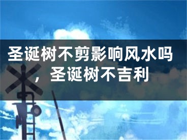 圣诞树不剪影响风水吗，圣诞树不吉利