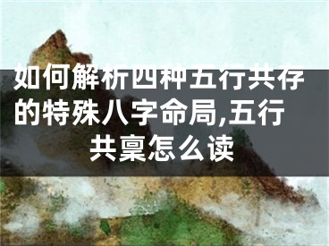 如何解析四种五行共存的特殊八字命局,五行共稟怎么读