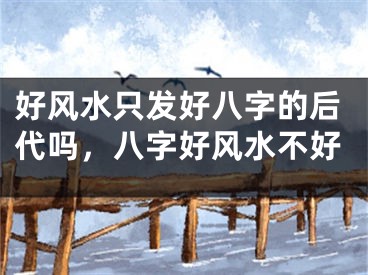 好风水只发好八字的后代吗，八字好风水不好