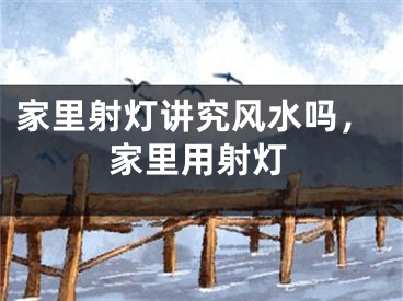 家里射灯讲究风水吗，家里用射灯