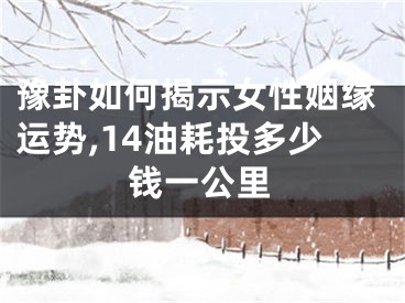 豫卦如何揭示女性姻缘运势,14油耗投多少钱一公里