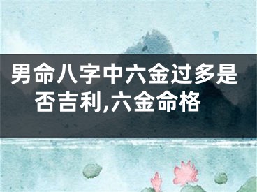 男命八字中六金过多是否吉利,六金命格