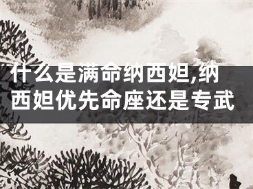 什么是满命纳西妲,纳西妲优先命座还是专武