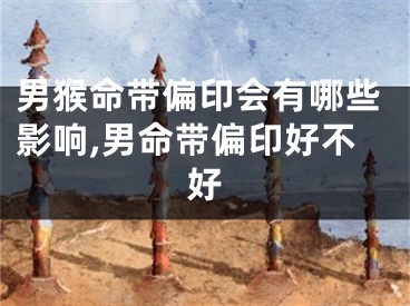 男猴命带偏印会有哪些影响,男命带偏印好不好