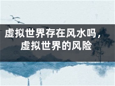 虚拟世界存在风水吗，虚拟世界的风险