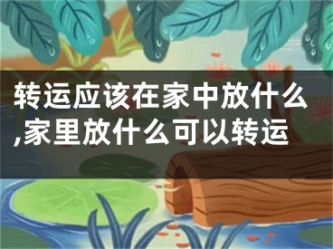 转运应该在家中放什么,家里放什么可以转运